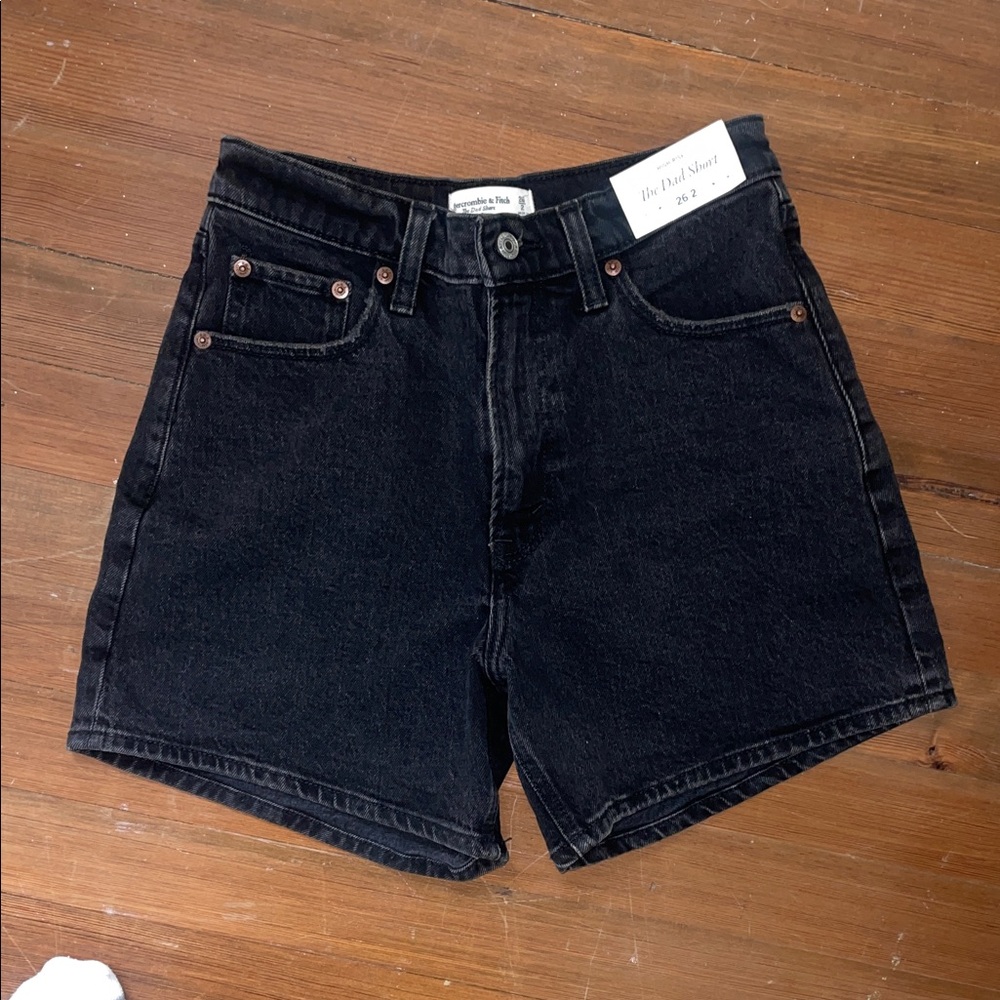 American Eagle Outfitters Black Jean Shorts